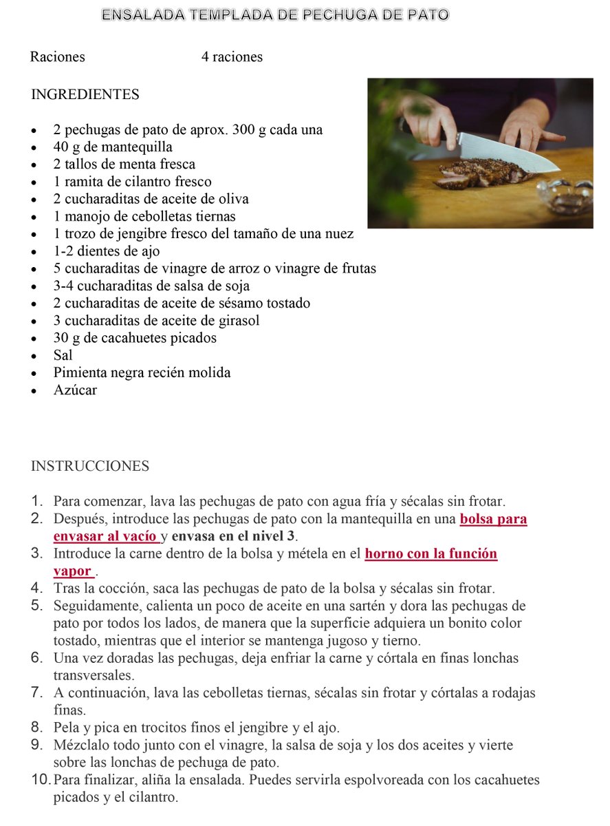 ‼️POR FIN VIERNES‼️ 🥂 
Disfruta del fin de semana preparando esta sencilla pero riquísima receta con el programa de cocción al vacío de tu horno.

Visítanos en Scavolini Store Marbella