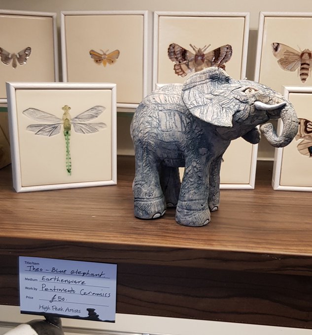 Be sure to follow the Gallery on here 
<a href="/HighPeakArtists/">GalleryinTheGardens</a> and on Facebook to see the latest pieces of art available as well as what some of the artists are currently creating! #FF #Buxton #Derbyshire