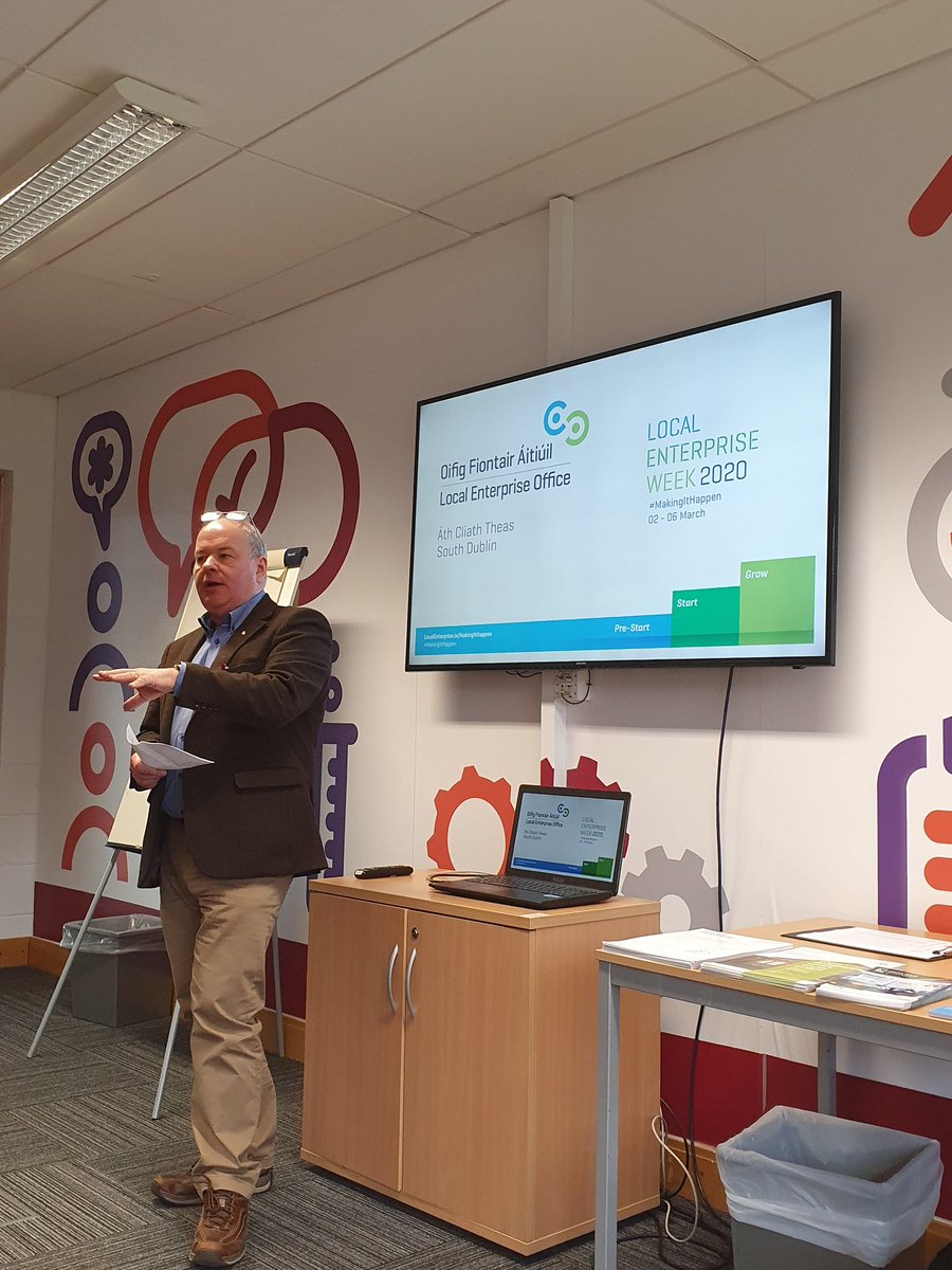 SynergyTUDublin's tweet photo. #synergyevent kicked-off @mcd_david Manager of @SynergyTUDublin welcomed the guests @LEOSouthDublin @WeAreTUDublin https://t.co/12lO2F4X4E