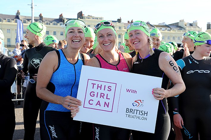 We are proud to have so many women competing in Brighton and Hove Triathlon every year! Girl Power #InternationalWomenDay2020