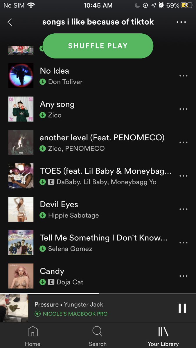 Yes I have a playlist of songs I like because of tiktok. Yes this one won’t leave my head.  https://open.spotify.com/playlist/743lRe1M0qD0ozhyUepezL?si=rYwdT7AkT1WPE-qocpkpOQ