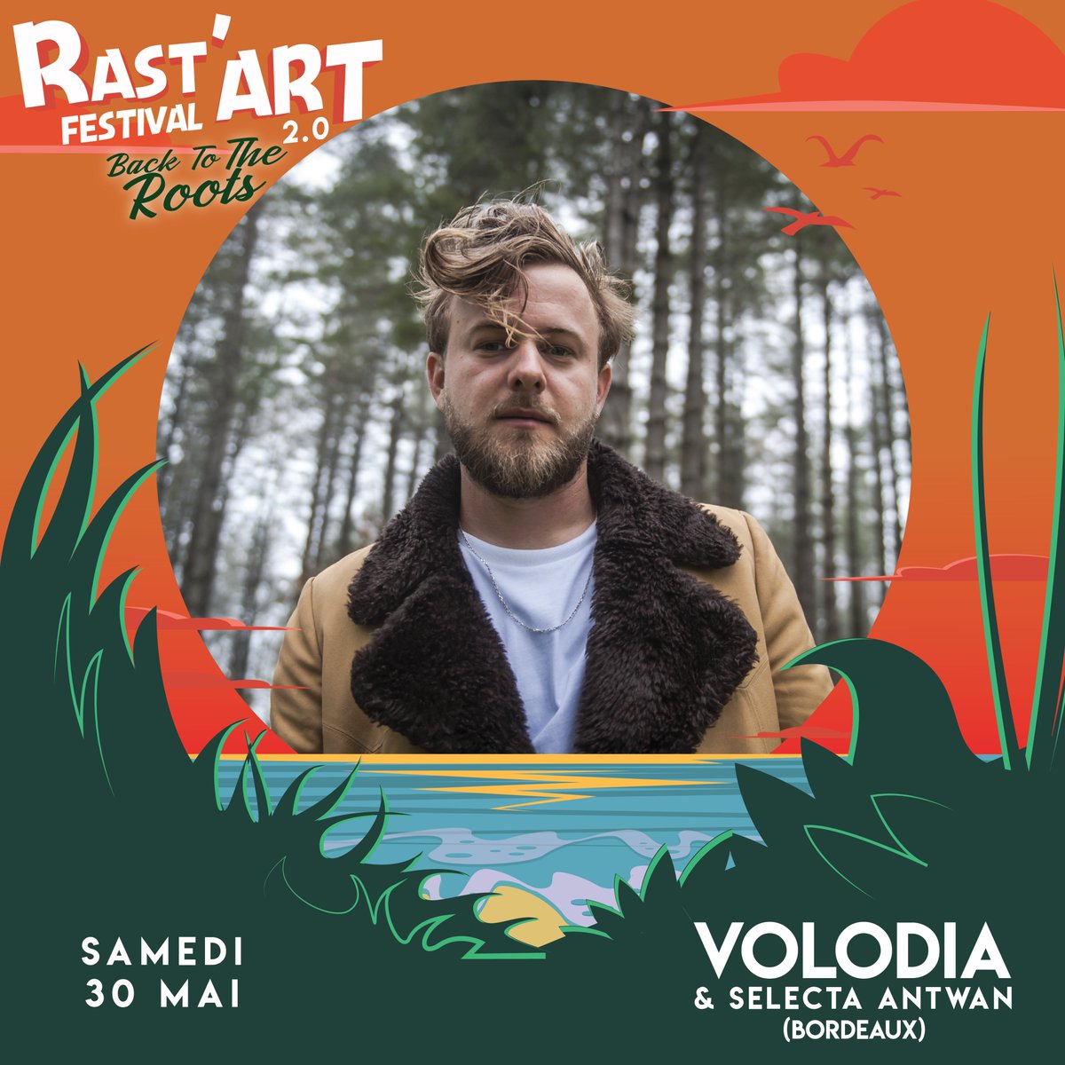 RastArtFestival's tweet photo. On vous dévoile un des premiers noms de la soirée de samedi soir : l’artiste Volodia ☀️
Il sera accompagné sur scène de Selecta Antwan, DJ habitué du festival pour nous emmener vers de nouveaux horizons ! 🌱

#festival #programmation #reggae #hiphop #music #caen #ouistreham https://t.co/Wjif2Kad6C