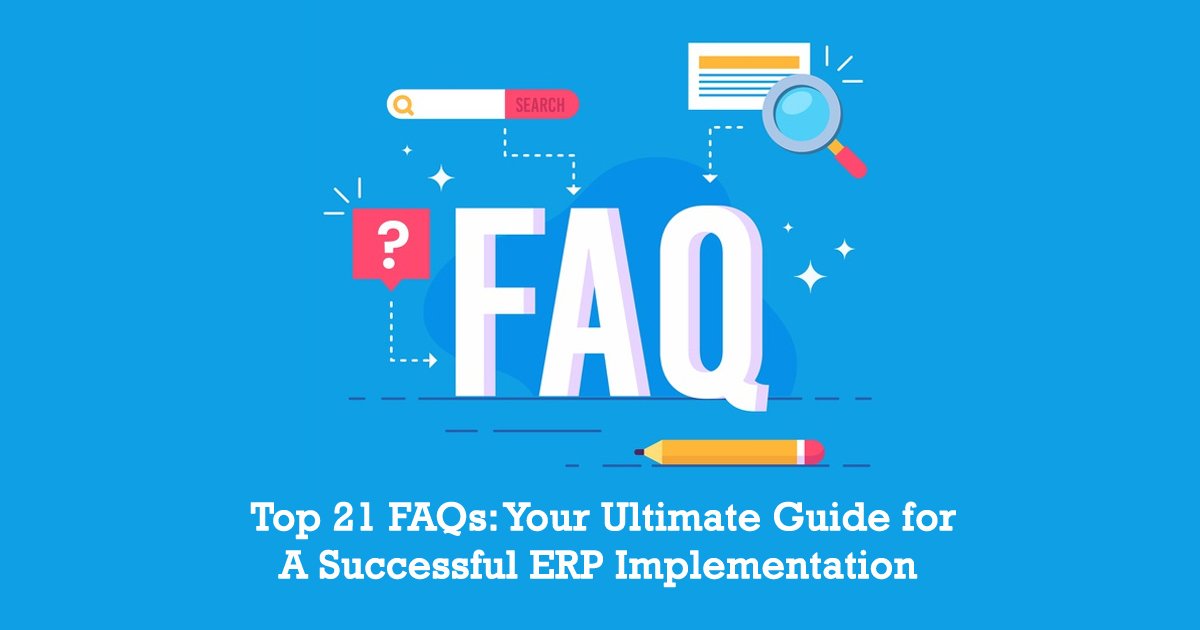 TECtweets's tweet photo. We've got the guide you've been looking for! We've outlined 21 important #FAQs for those who want to discover more about optimal #ERP implementation practices. https://t.co/wlXl2XpVNJ #cloud #software #ensw #iot #softwareselection https://t.co/2JD137Or2m
