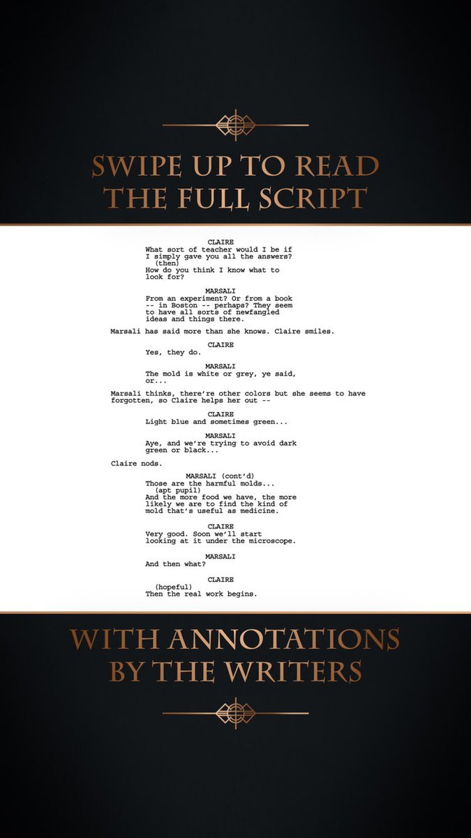 outlanderisrael's tweet photo. 5.03 "Free Will" script, info and BTS
from @outlander_starz stories ๐๐๐๐
#outlander #FreeWill #outlanderseason5 #insideoutlander
See full script:
https://t.co/5sGoaOtzgi https://t.co/VWxAmNXKS9