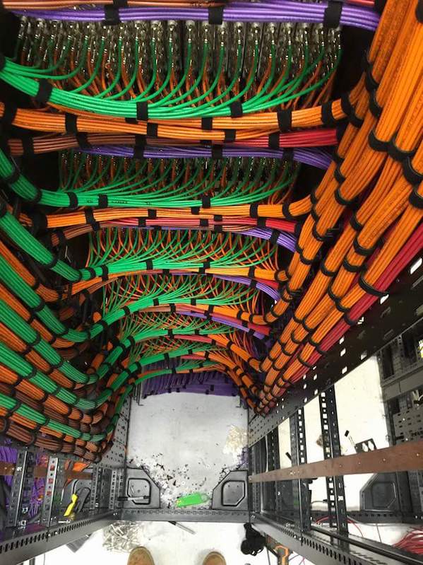 nitcorp's tweet photo. #Qualnet #Cat5e #Cat6 #Miami #CableArt https://t.co/UTMxudZMSp