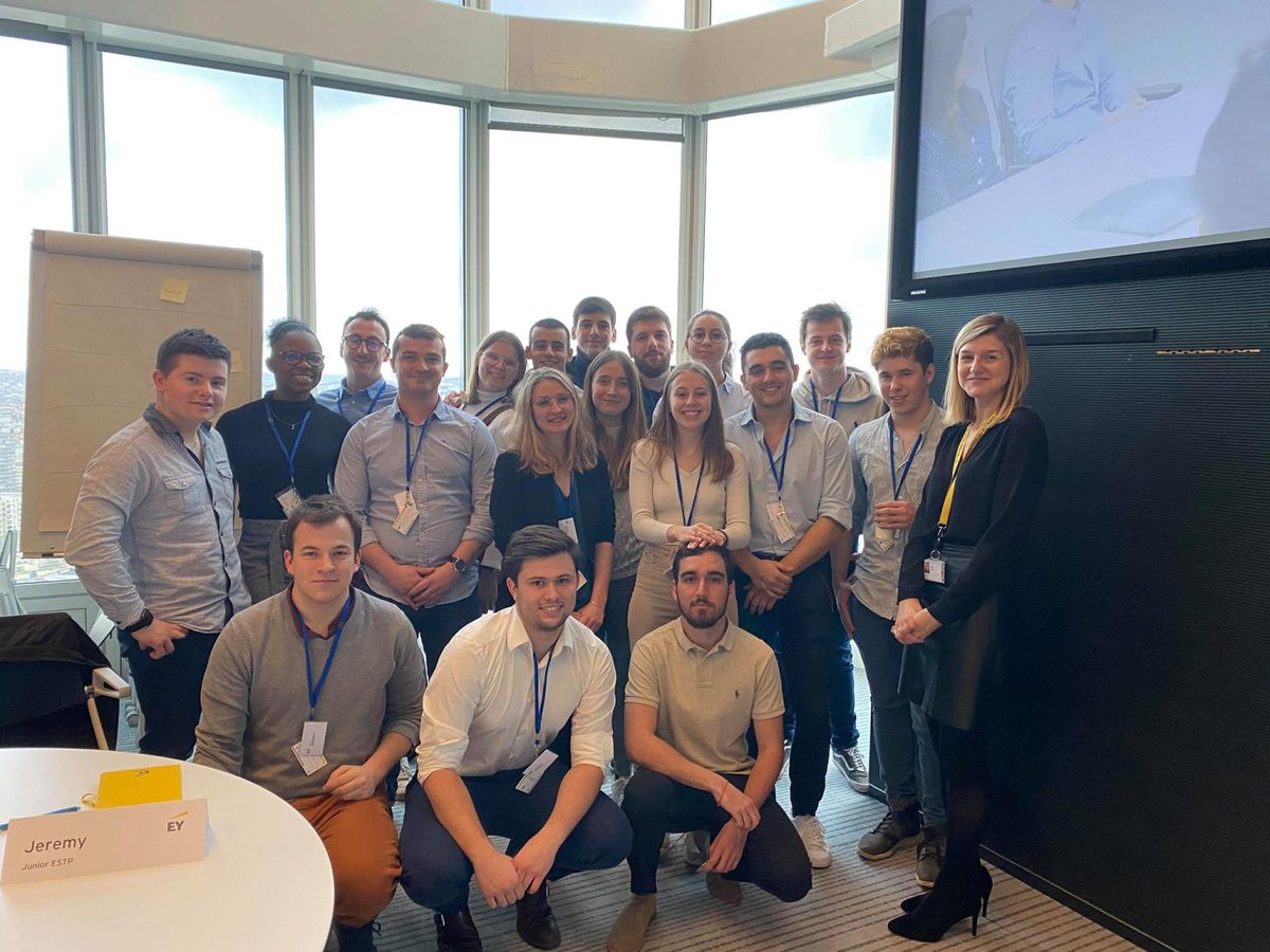 [ Formation High Performing Team EY x Junior ESTP ]

Un grand merci à <a href="/EYFrance/">EY France</a>, notre partenaire, pour sa formation sur l'optimisation d'une équipe, qui nous permettra d'être plus efficace auprès de nos clients !

#WeAreJE #JuniorEntreprises #motivationbuisness