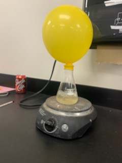JT Chemistry lab activity on the Gas Laws. Students demonstrated Charles Law (Plate with water, light candle, put jar over candle, and the jar acts a vacuum and sucks the water in. Candle is on top of water) &amp; Gay-Lussac's Law . Thanks Mrs. Brown! @TisdScience ; @JohnTylerLions