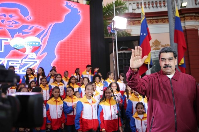 Gobierno Bolivariano recordó a Hugo Chávez con evento cultural en el Palacio de Miraflores
bit.ly/2PRHSJg 
#YoSoyDeAqui 
#ChávezPresenteYFuturo