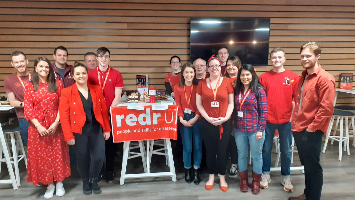 kusumtrikha's tweet photo. WSP team supporting @RedRUK this morning with delicious cakes #WSPRED2020 #wearewsp #wearred #humanitarianaid @wsp_uk https://t.co/YmZmqkrrnv