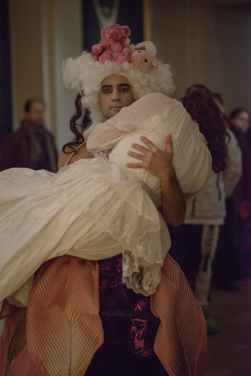 FoolsCap_T's tweet photo. « Il était une fois Marie-Antoinette » immersive theatre experience at Conciergerie in Paris. @leCMN 

#immersivetheatre #sitespecificperformance #physicaltheatre #conciergerie #theatregestuel https://t.co/3vidRmKiOf