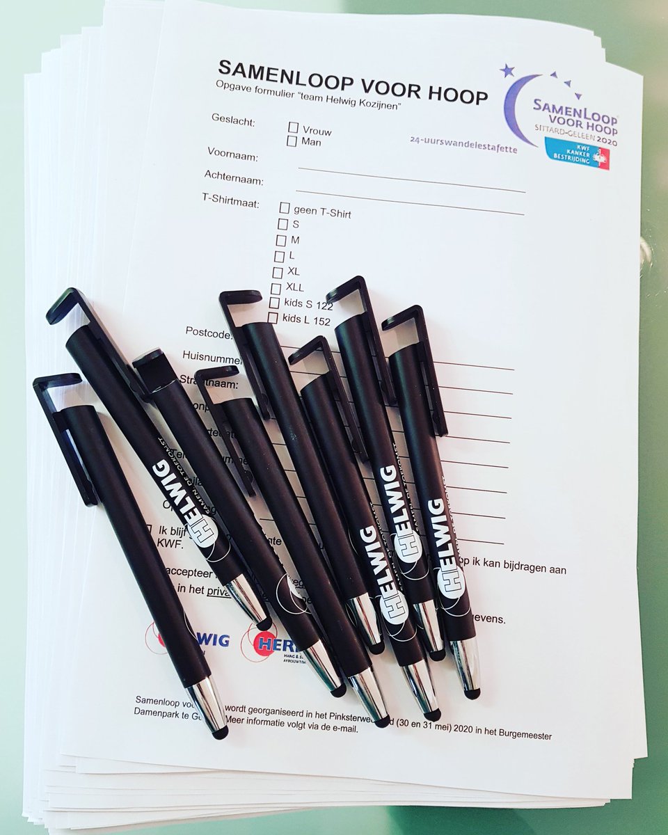 Helwigkozijnen's tweet image. 𝗛𝗲𝗹𝘄𝗶𝗴 𝗲𝗻 𝗦𝗮𝗺𝗲𝗻𝗹𝗼𝗼𝗽 𝘃𝗼𝗼𝗿 𝗛𝗼𝗼𝗽 𝗦𝗶𝘁𝘁𝗮𝗿𝗱-𝗚𝗲𝗹𝗲𝗲𝗻
Wij doen als team mee met de @VoorHoop op 30 en 31 mei. Zijn er nog personeelsleden die mee willen lopen? 
Helwig betaald het inschrijfgeld van 15 Euro per persoon.

#staoptegenkanker