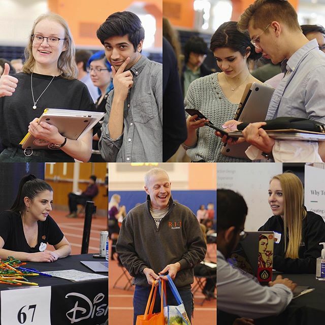 rit_nmd's tweet image. Creative Industry Day brings students and Companies hiring in Creative fields like design, gaming, and animation. @rit_nmd students get a lot of face time and feedback with interested companies with potential for hiring interviews! @rit_artdesign ift.tt/3cHiuA7