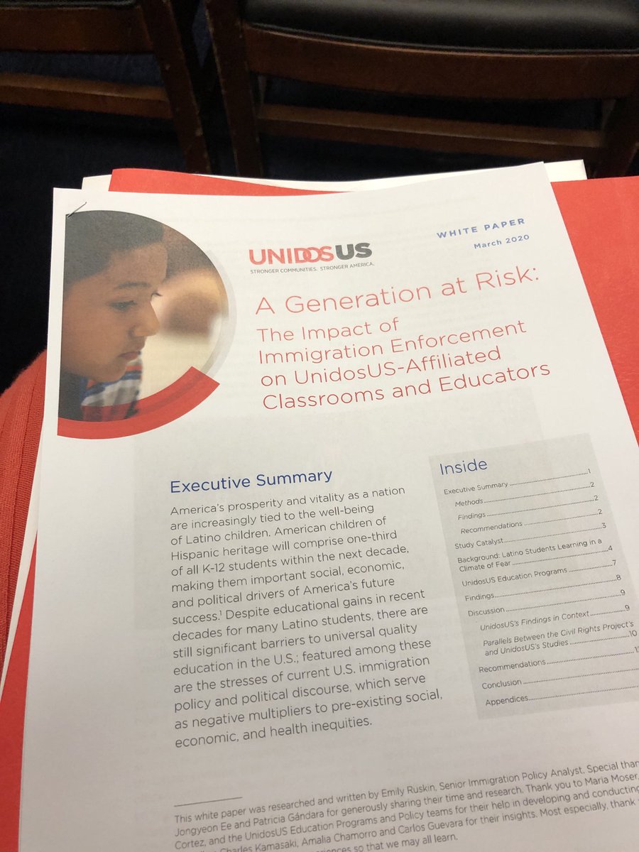 almadvel's tweet photo. Ready to hear more about the tragic impact of current immigration policies @WeAreUnidosUS #nilsl https://t.co/DSWJmnOTGC