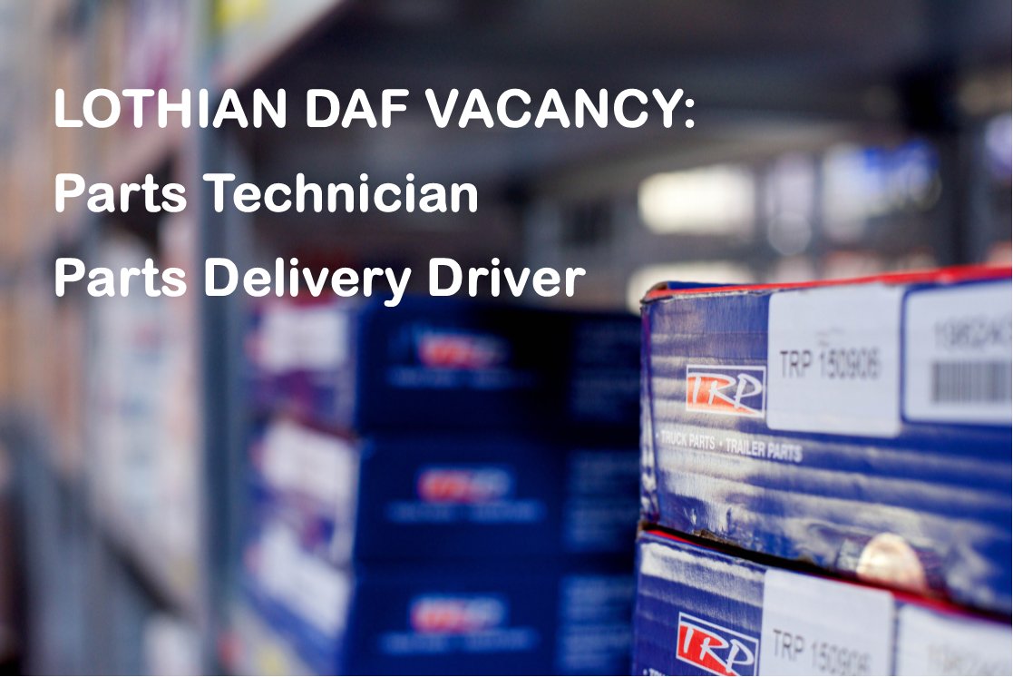 Vacancies:  Parts Delivery Driver &amp; Part Technician based in the Fife area.
Find out more and apply here: lothiandaf.co.uk/about-us/vacan…