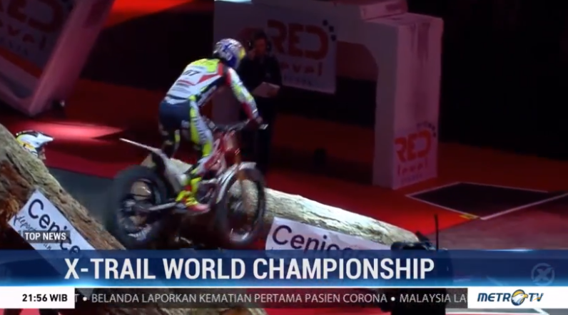 Metro_TV's tweet photo. #TopPicture Aksi akrobat X-Trail World Championship di Spanyol menjadi penutup #TopNews malam hari ini. Terima kasih telah menyaksikan #TopNewsMetroTV, saksikan program selanjutnya hanya di @Metro_TV atau streaming melalui https://t.co/SOzNo2G83M https://t.co/Tuvb6wC7IG
