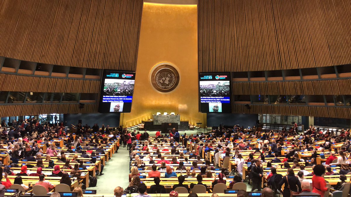 GOARCHatUN's tweet photo. “I am Generation Equality: Realizing Women’s Rights ” - UN Observance of International Women’s Day https://t.co/57nVS0KHth