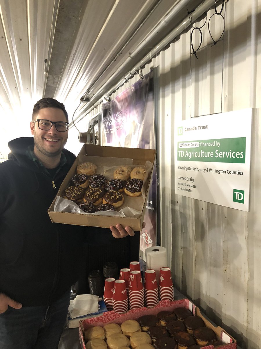 Sponsoring some (real) donuts and coffee today!