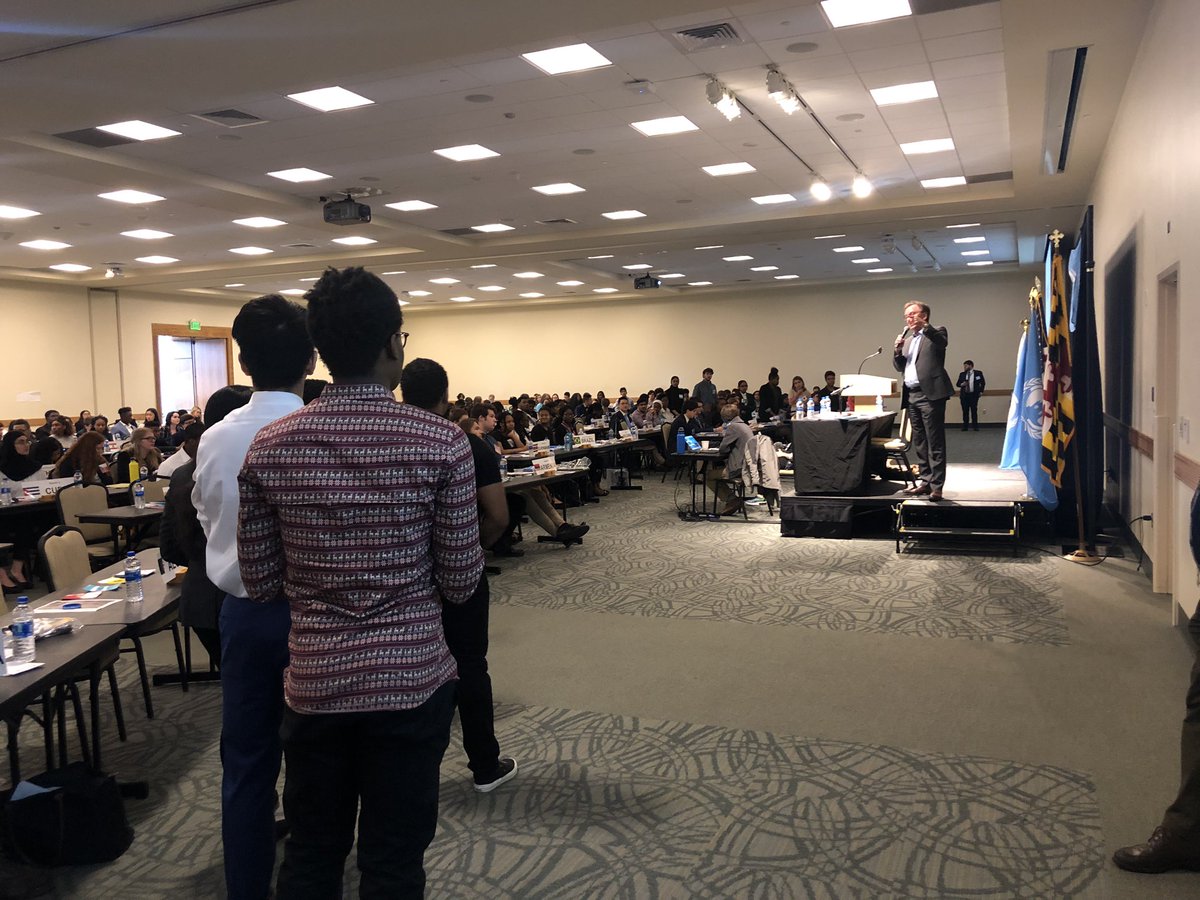 <a href="/TowsonUMUN/">The TU-BCPS Model United Nations</a> #TUMUN2020 “No one wants to leave their home”...The future generation tackling refugee crisis...#wordsmatter <a href="/MrBillingslea/">John Billingslea (he/him)</a> <a href="/megpshay/">Megan Shay</a> @BCPS_Sup