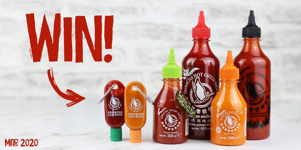 Sriracha_FG's tweet photo. Here's something to give you that #FridayFeeling...

FOLLOW + RT to enter our #competition for your chance to #WIN this bundle of #Sriracha! 🌶️ https://t.co/bqFZtXtkaC
