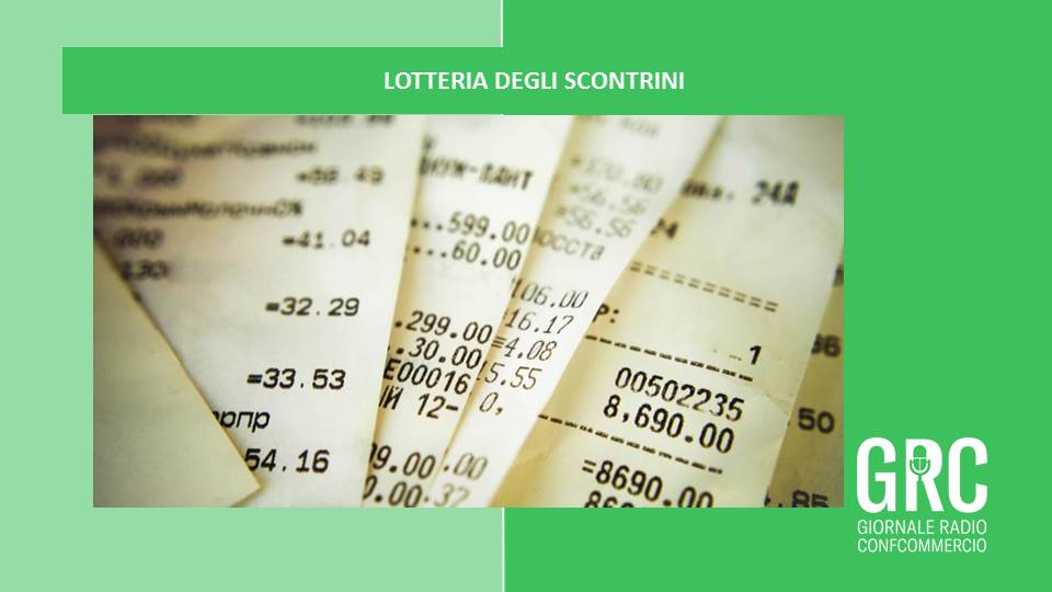Appuntamento il 7 agosto per la prima estrazione della lotteria degli scontrini, il concorso a premi collegato al nuovo #scontrinoelettronico 
🎧 Ascolta tutto il #GiornaleRadio <a href="/Confcommercio/">Confcommercio</a> su ➡
confcommercio.it/-/grc-6-03-2020