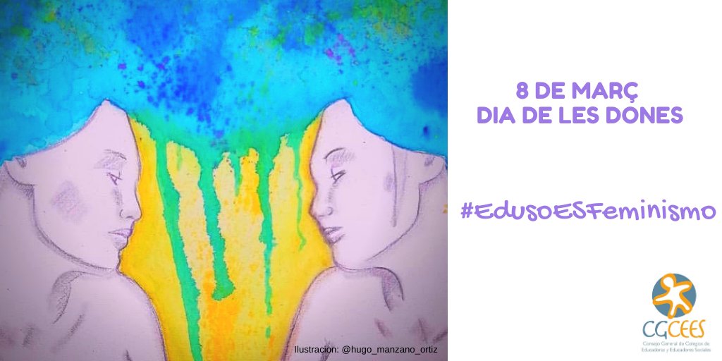 ceesc_cat's tweet photo. Amb motiu del Dia Internacional de la Dona #8M el @CGCEES ha creat el hashtag #EdusoESFeminismo per visibilitzar a les xarxes socials les aportacions de la dona a l'Educació Social. Us animem a fer-la servir!
#ESdona #educaciósocial https://t.co/QpuYfBRruQ