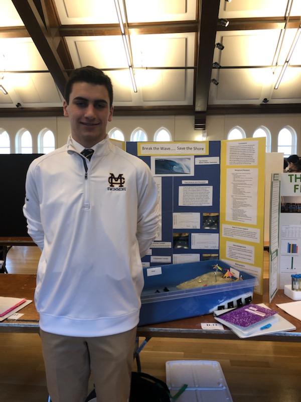 MCSTEM1's tweet photo. MC students at Tuft University STEM reginal fair @MaldenCatholic @MCGirlPrincipal @MCBoysPrincipal @MassScienceFair https://t.co/uyrMoT9IF5