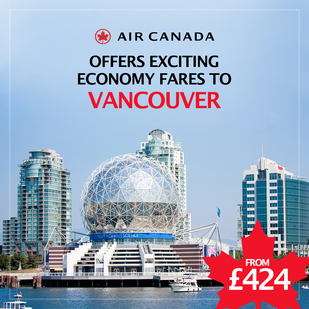 Fly &amp; explore the exotic Canadian 🇨🇦 city of Vancouver with our amazing offers and deals

Enquire Now 👉bit.ly/2VPVIjb

#canada #vancouver