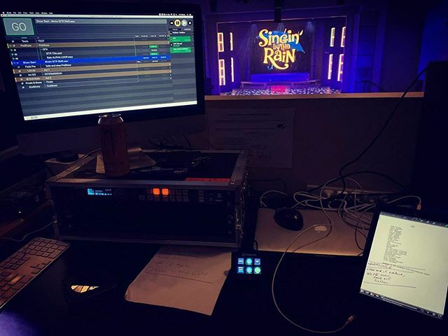 klue_17's tweet photo. Opening night! ☔️
This time I’m Tech Team!
#MakingItRain
#QLab
#QLab4
#512cues
#RockdaleMusicalSociety https://t.co/BAIrqJEI4t https://t.co/gYhXGbV6om