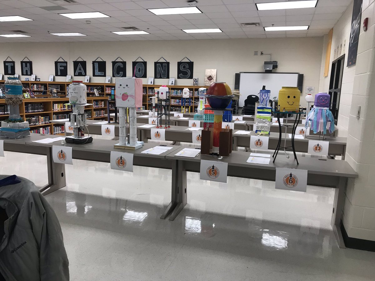 HuffakerCMS's tweet photo. So exciting, today’s the day for the water tower challenge!! #ccsdstem #feedthebears #creeklife Thank you Mrs. Reeder from Booth and the Cherokee county water and sewer authority!! https://t.co/NLG4ZnwsLU