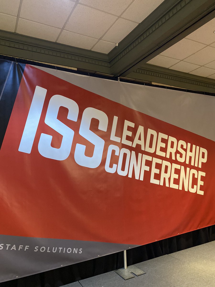 26th Annual ISS Leadership.. Ready for <a href="/ContinuedFight/">Ben Newman</a> to bring the 🔥🔥 to the company. #detailsmatter