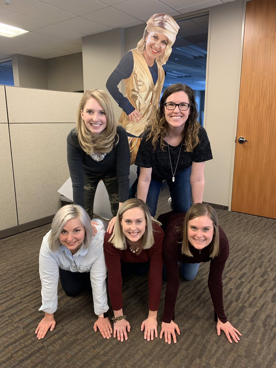 HR Talent Team (MN) in perfect formation! <a href="/edmentum/">edmentum</a> #EmployeeAppreciationDay #edmentorappreciation