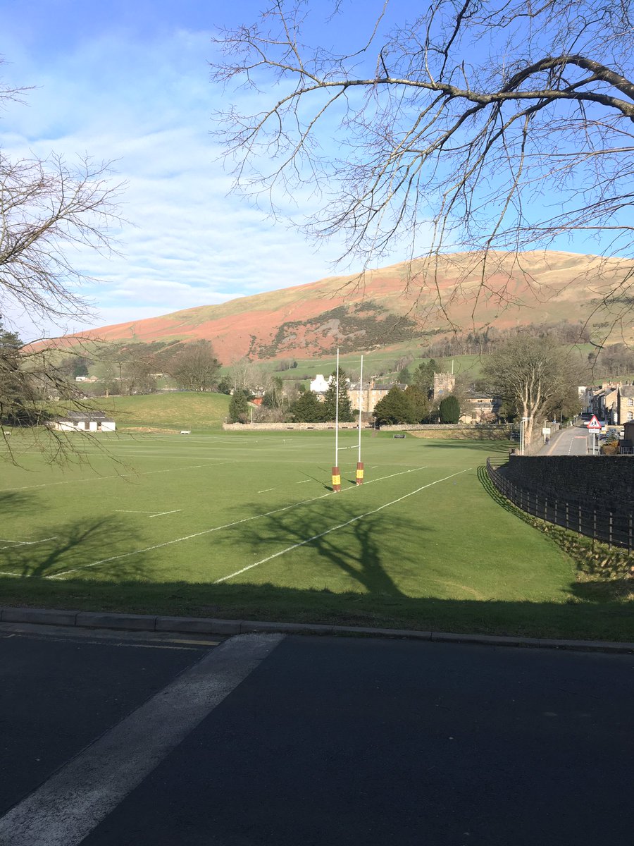 Thank you @SedberghSchool for the warm welcome and allowing me to present @cardiffmet as a university option for students. #SunnySedbergh #UniversityRugby #Pathway