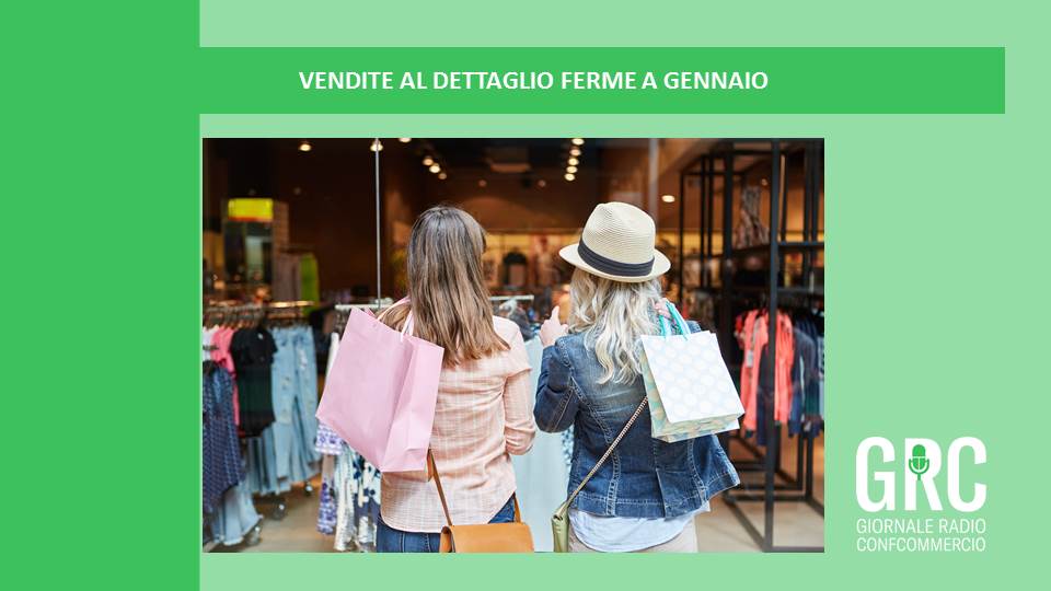 Stime <a href="/istat_it/">Istat</a> vendite al dettaglio nessuna variazione rispetto a dicembre
🎧 Ascolta tutto il #GiornaleRadio <a href="/Confcommercio/">Confcommercio</a> su ➡
confcommercio.it/-/grc-6-03-2020
