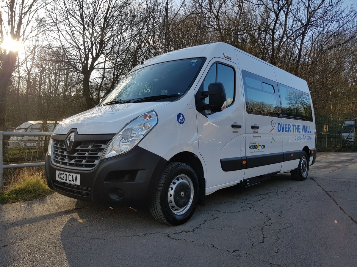 MinibusOptions's tweet photo. This week we welcomed @OVERTHEWALLCamp who came to collect their new Renault Master accessible minibus.

OTW provides camps for children &amp; families affected by serious illness. This minibus will go towards helping transport children &amp; their families to various activities!😃 https://t.co/6ULLXeO7Kn