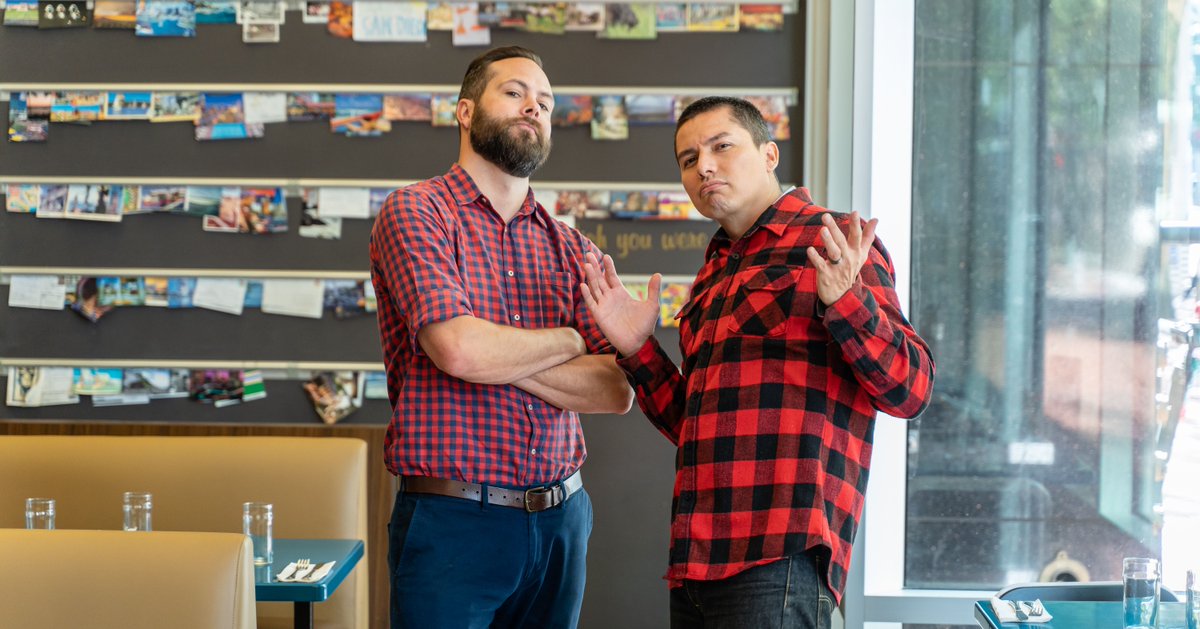 Come in today to join our wonderful staff in Red Flannel Fridays! Wear your red flannel and get a free mini shake. #ogpdx #minishake #redflannelfriday #milkshake