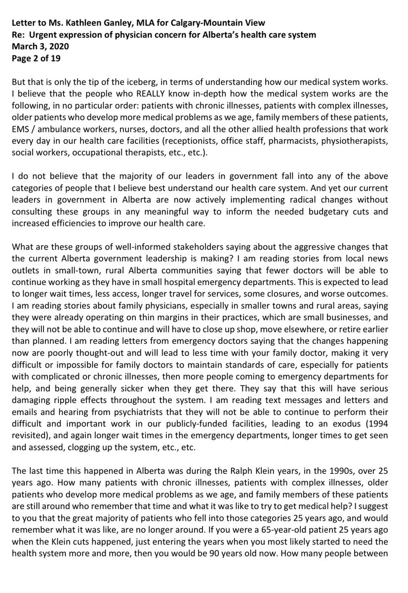 MrsTabBoudreau's tweet photo. I am incredibly fortunate to work alongside Dr. White & would sign the letter myself. I have included the 19 page letter for all to read & distribute #abhealth #NursesSpeakUp #FightBack #Solidarity #harmreduction #ABdocs4patients #askyourdoctor #DrHereForU #IamDrOru #ABscs https://t.co/wN0SZFLMy7