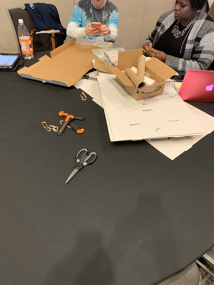 HWilsonCCS's tweet photo. Lots of designing happening at 2020 and Beyond! #NCTIES2020 #designthink #pinballwizzard https://t.co/NM7Z4EnMsf