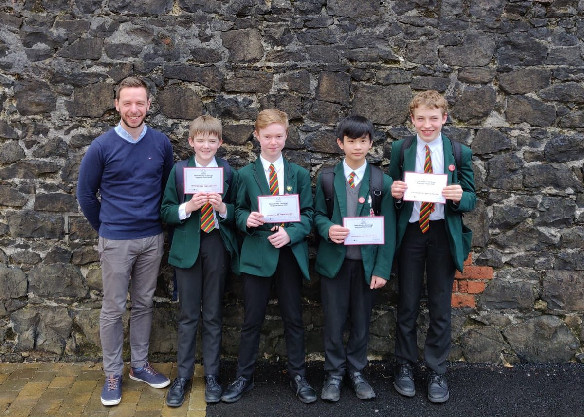 FSLnews's tweet photo. Next stop ➡️LONDON💂 The Junior Maths Team have finished in 1st place at the regional finals in Belfast and qualified for the national finals in London. Brilliant achievement! #fslmaths https://t.co/2BieuUvKdR