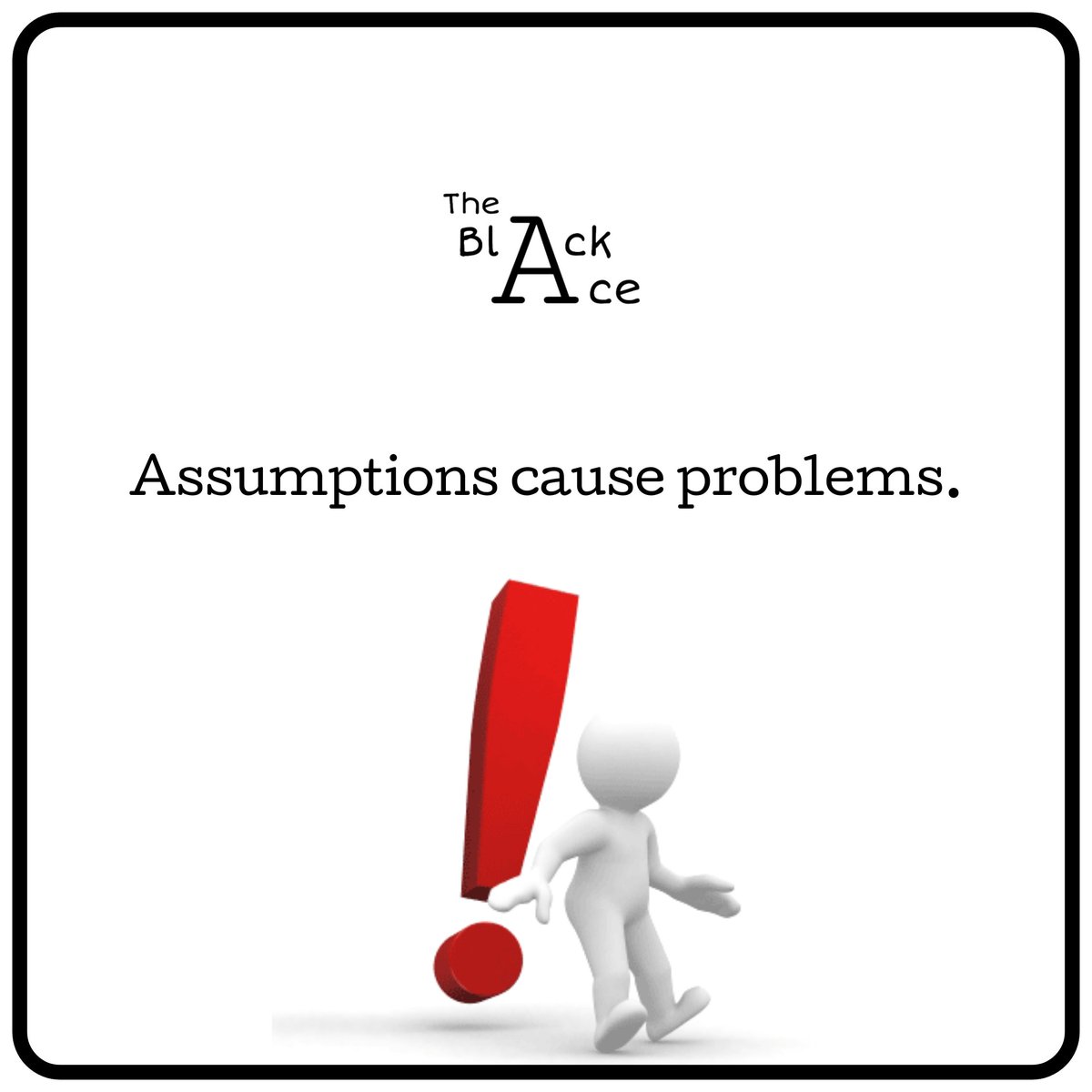 TheBlackAce5's tweet image. Stop Assuming

#socialmedia #stopassuming #assumptions #FridayThoughts