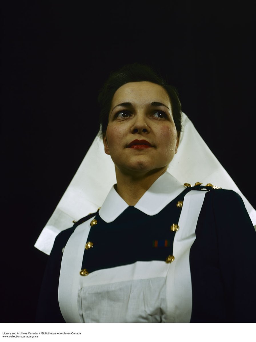 mike_bechthold's tweet photo. I don't have a name for this Canadian nursing sister, but she was a favourite subject being photographed on numerous occasions.
#Twitterstorians do your thing and tell me who she is!
#WomensHistoryMonth #originalcolour #SWW #nurses
LAC MIKAN 4232427, 4232881, 4232883, 4232429) https://t.co/aSTVlN0mck