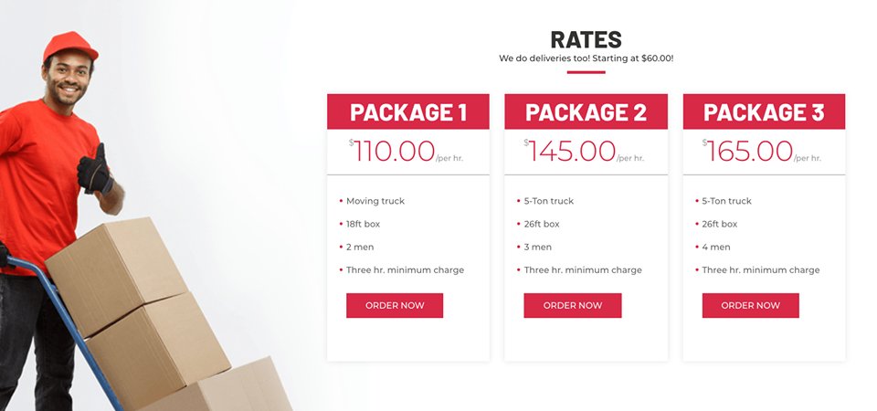 City Secondhand Movers has NEW moving rates!

Their trained movers will be there from pick-up to delivery, including loading and unloading.