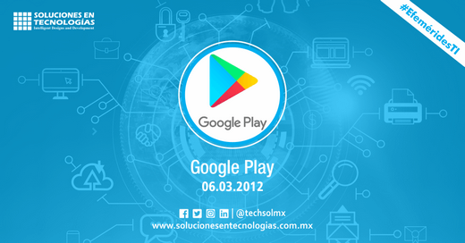 techsolmx's tweet photo. Un día como hoy (06/03/2012): Google renombraba su tienda online Android Market como Google Play con la intención de comercializar otros productos distintos a Android y competir con Apple y Amazon. https://t.co/X03rqGL4wu
#SomosSoluciones #EfeméridesTI #AndroidMarket #GooglePlay https://t.co/egIxly0ySn