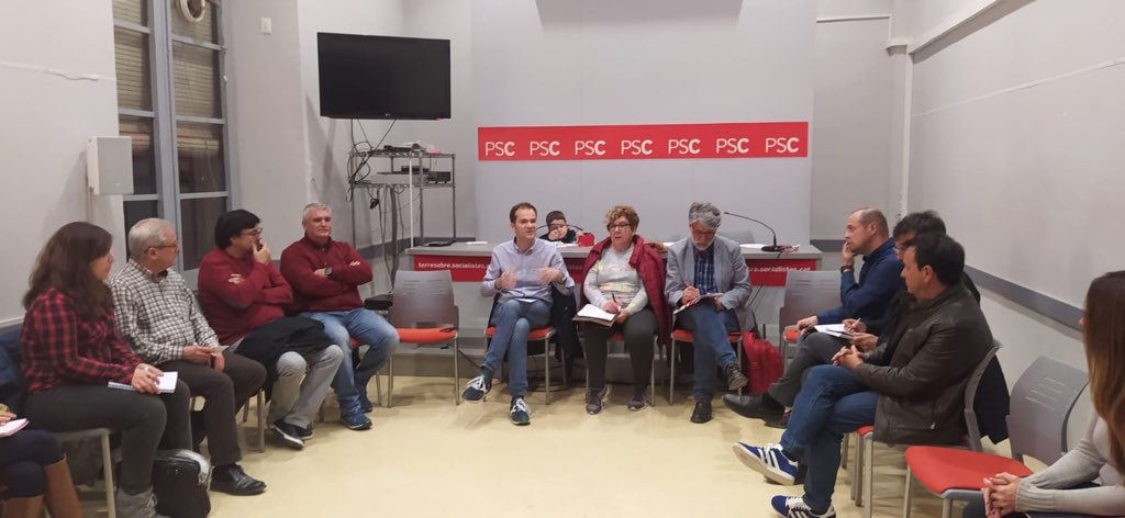 Primera reunió de l'executiva, orgullós dels companys/es que formen part. Ara a treballar per les #TerresdelEbre <a href="/EbrePSC/">Ebre socialistes</a>