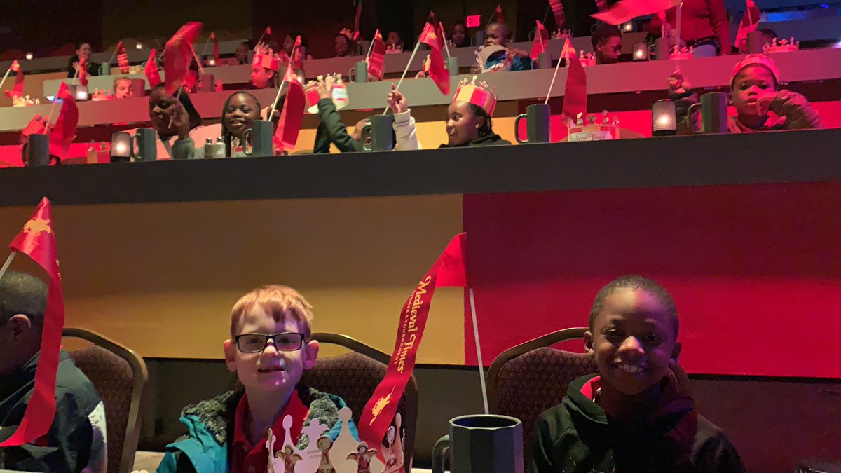 MrsWicker2nd's tweet photo. Medieval Times field trip https://t.co/qLivKUGlnj