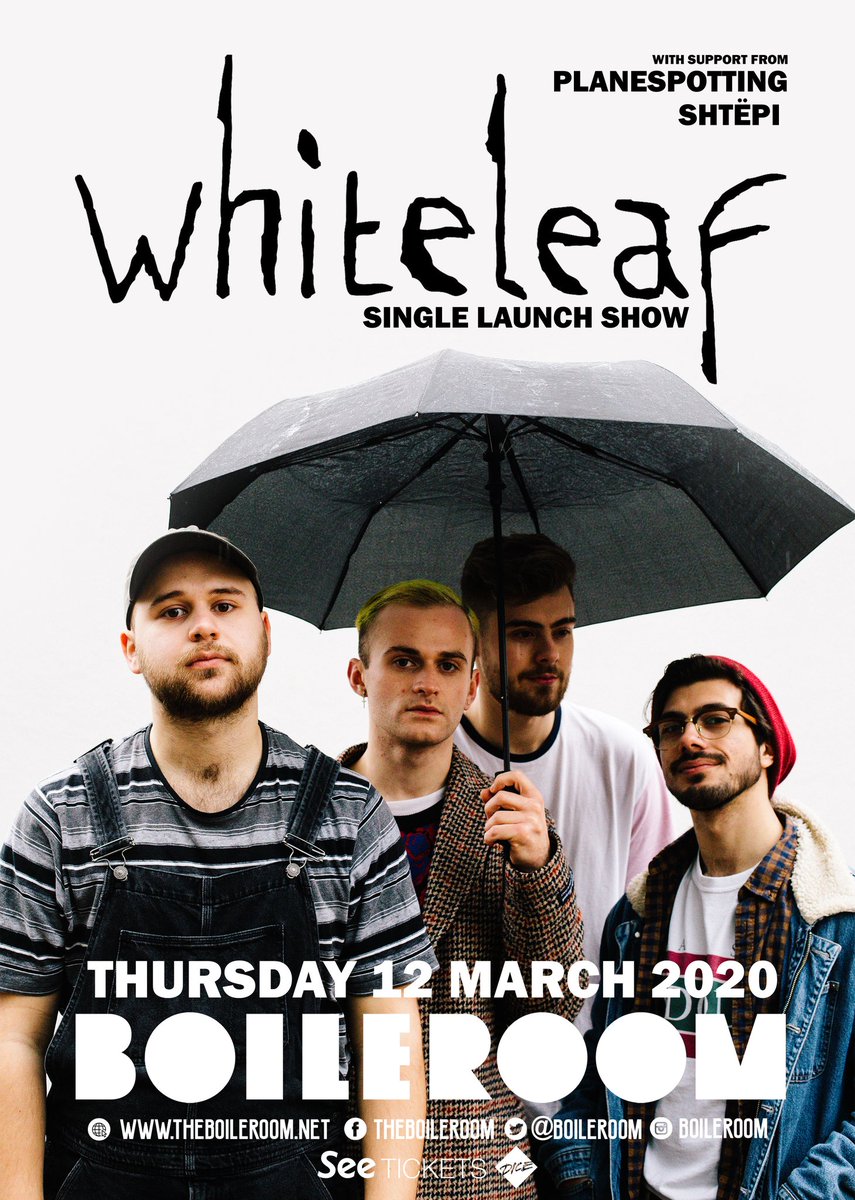 Very much looking forward to this! See you there.... seetickets.com/event/whitelea… @BOILEROOM