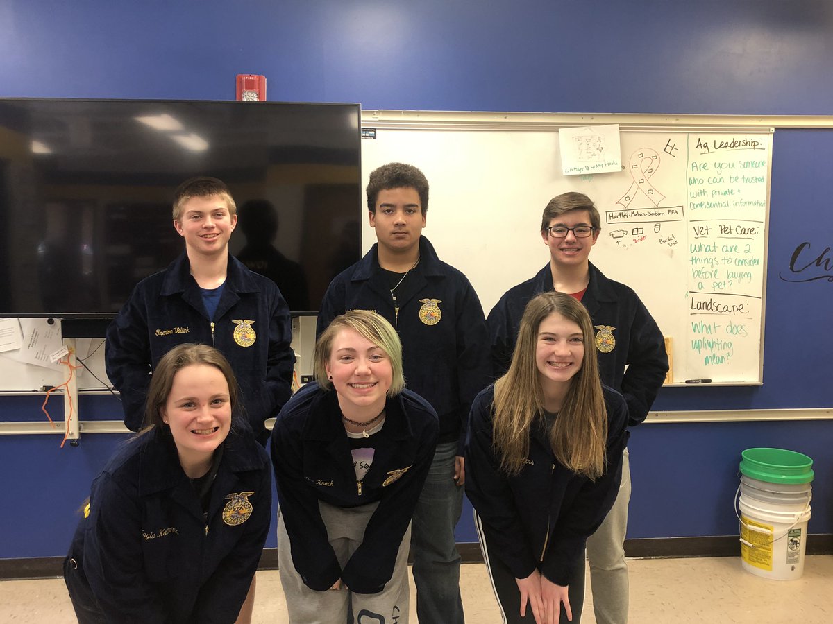 hmsffa's tweet photo. Freshman received their own personalized FFA jacket this week! https://t.co/GNppGvAtar