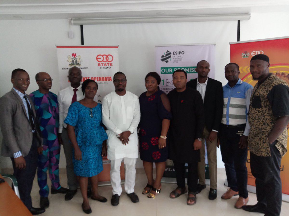 OpenDataEdo's tweet photo. #ODD2020 #edooopendataday was a successful event with OD focal persons expressing commitment to collaborate with @OpenDataEdo  for state development. Thank you to our partners @ESIPO @Code4Africa @EROMOSELEJOHNA @key_dev_group @ogbeborsarah https://t.co/gUoZhbGhiv