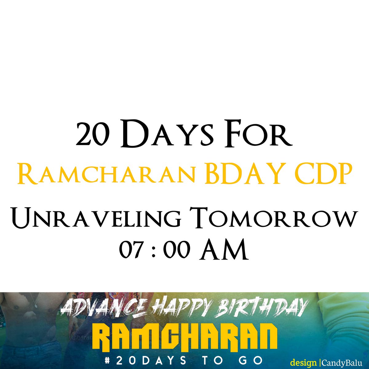 CandyBalu6's tweet photo. #MyDesignWork
#CandyBaluDesigns
#20DaysForRamCharanBdayCdp Unveiling Tomorrow 07:-00 AM
I hope like all all peoples RamCharan ๐๐ค https://t.co/dBvBq891ER