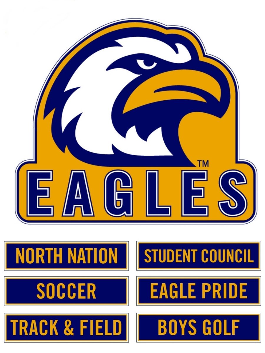 LNDECA's tweet photo. ORDER NOW || Tomorrow is the last day to order a custom LNHS Eagle Yard Sign. ORDER HERE: https://t.co/ViR593TP6Y https://t.co/uZdn2YVZrr