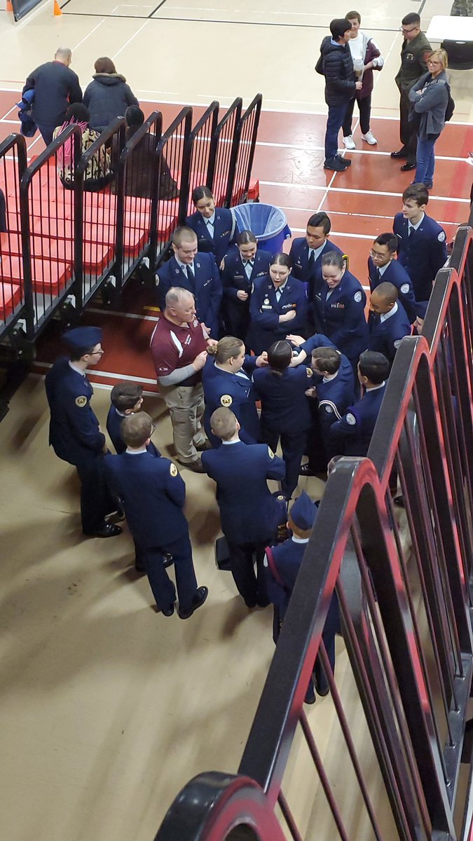 TaftFoundation's tweet photo. Congratulations to Lt. Col Scaglione, F/Sgt Kinne, and Lockport's AFJROTC Drill team! LTHS took 3rd at Conference last weekend! These students deserve a loud "shout out" for all they do for not only LTHS, but also for the Lockport Community! #IL761 #PorterPride #AFJROTC https://t.co/mEe6attcfJ